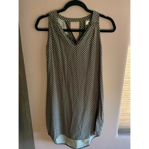 🌟 Old Navy Black Patterned Dress Size Small Petite